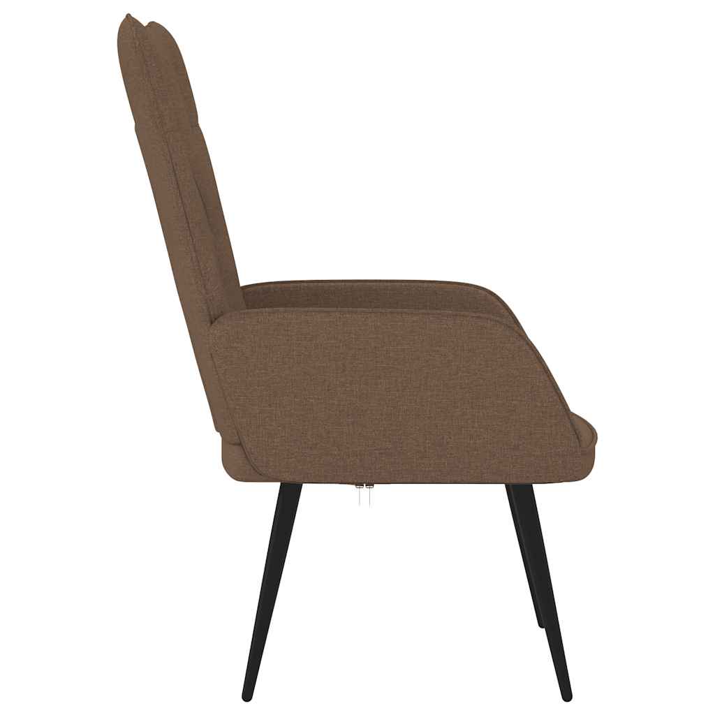 Relaxsessel Braun Stoff