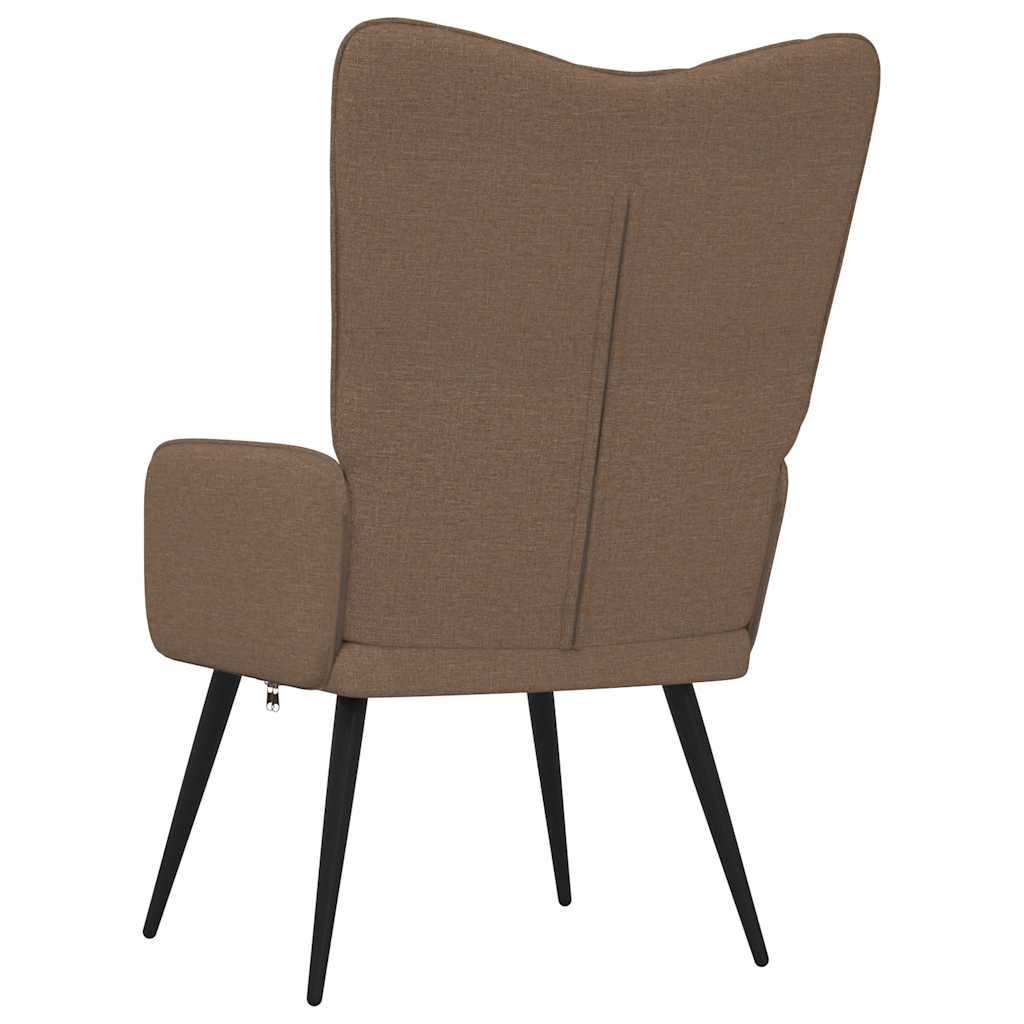 Relaxsessel Braun Stoff