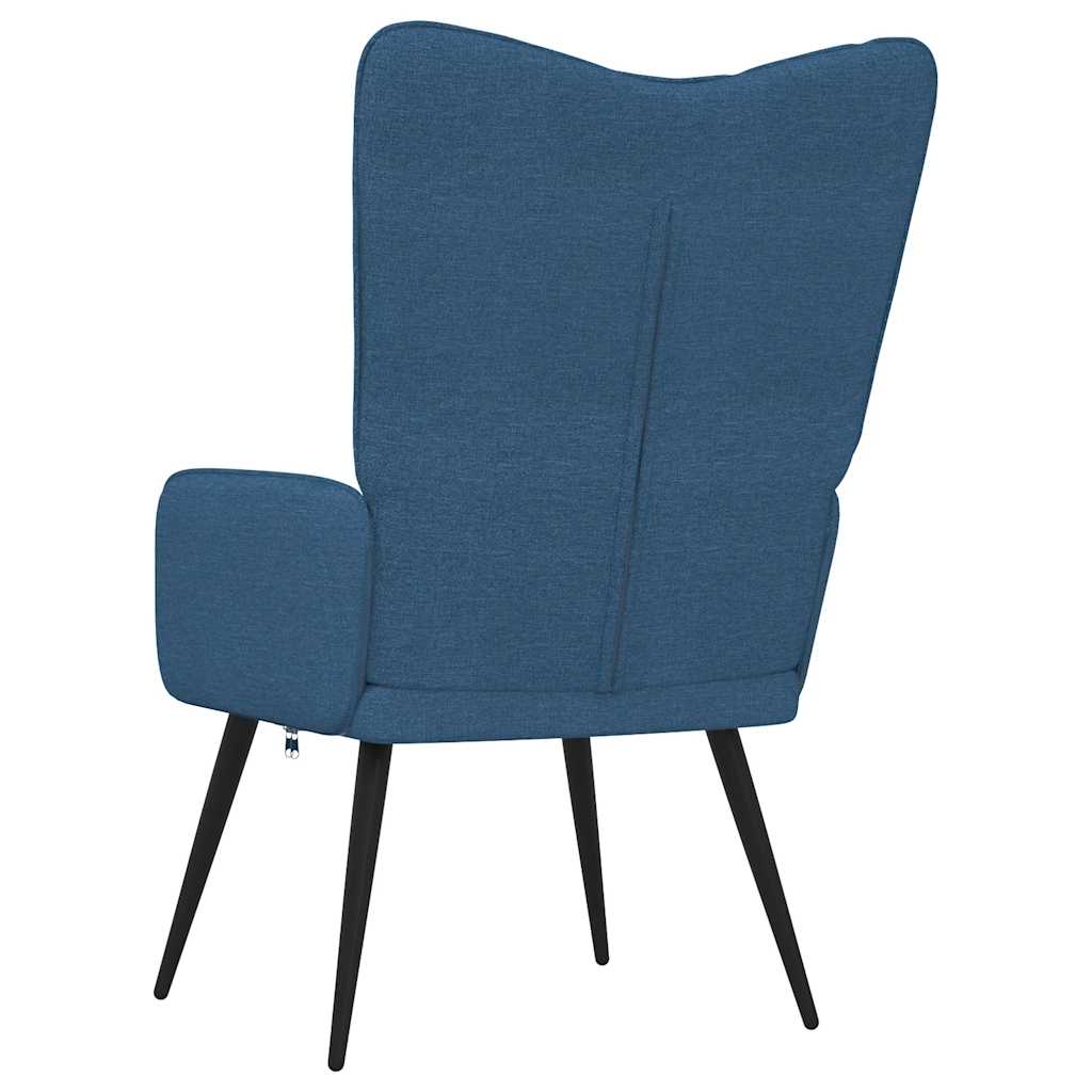 Relaxsessel Blau Stoff