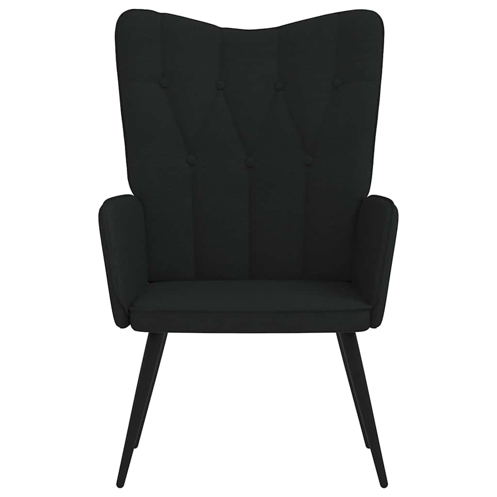 Relaxsessel Schwarz Stoff