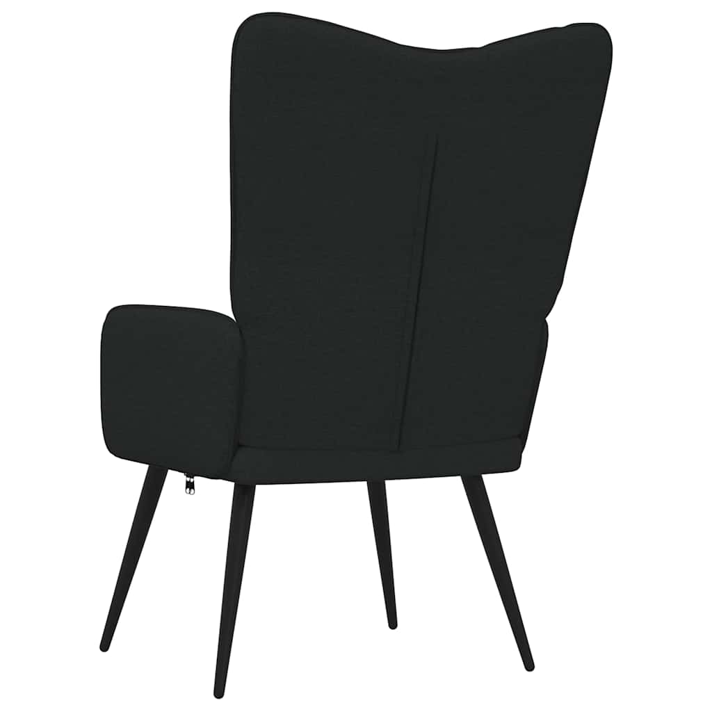 Relaxsessel Schwarz Stoff