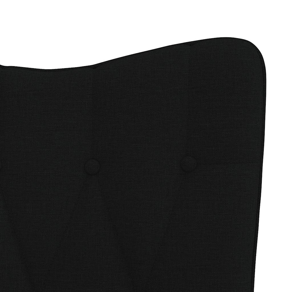 Relaxsessel Schwarz Stoff