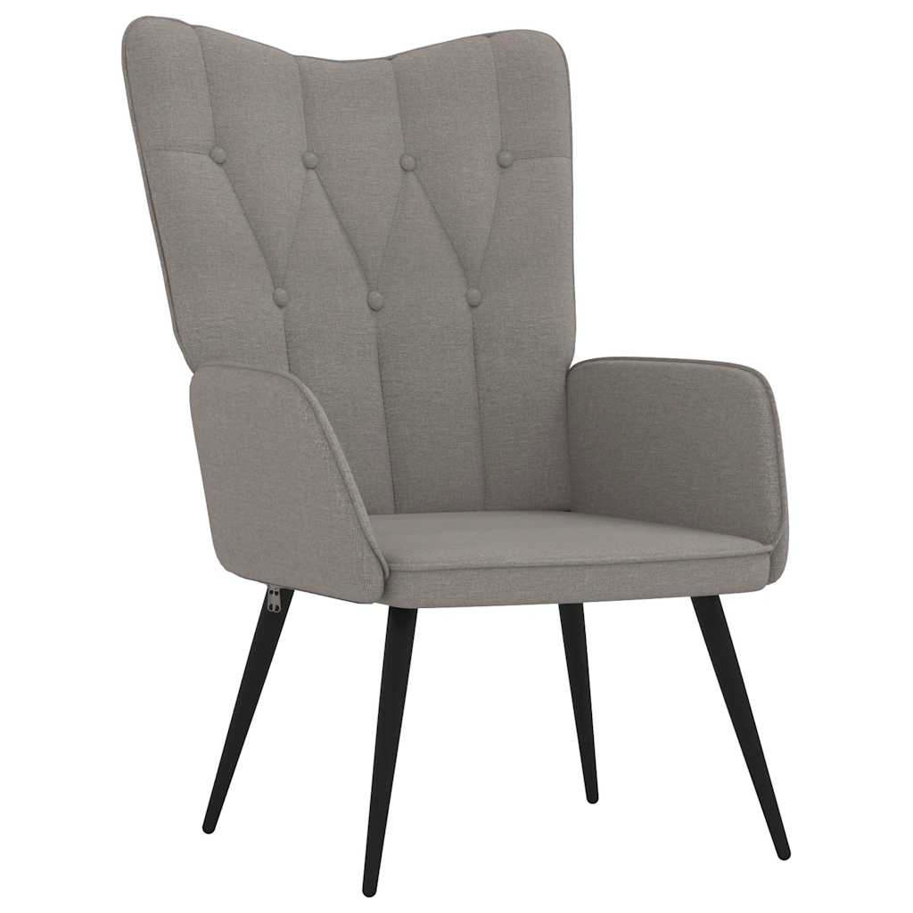 Relaxsessel Taupe Stoff