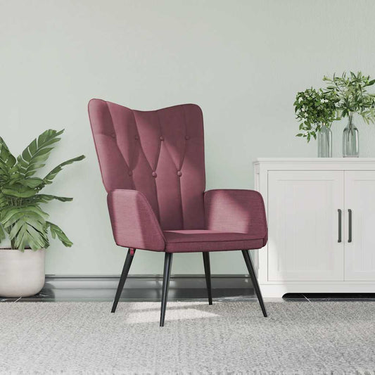 Relaxsessel Lila Stoff
