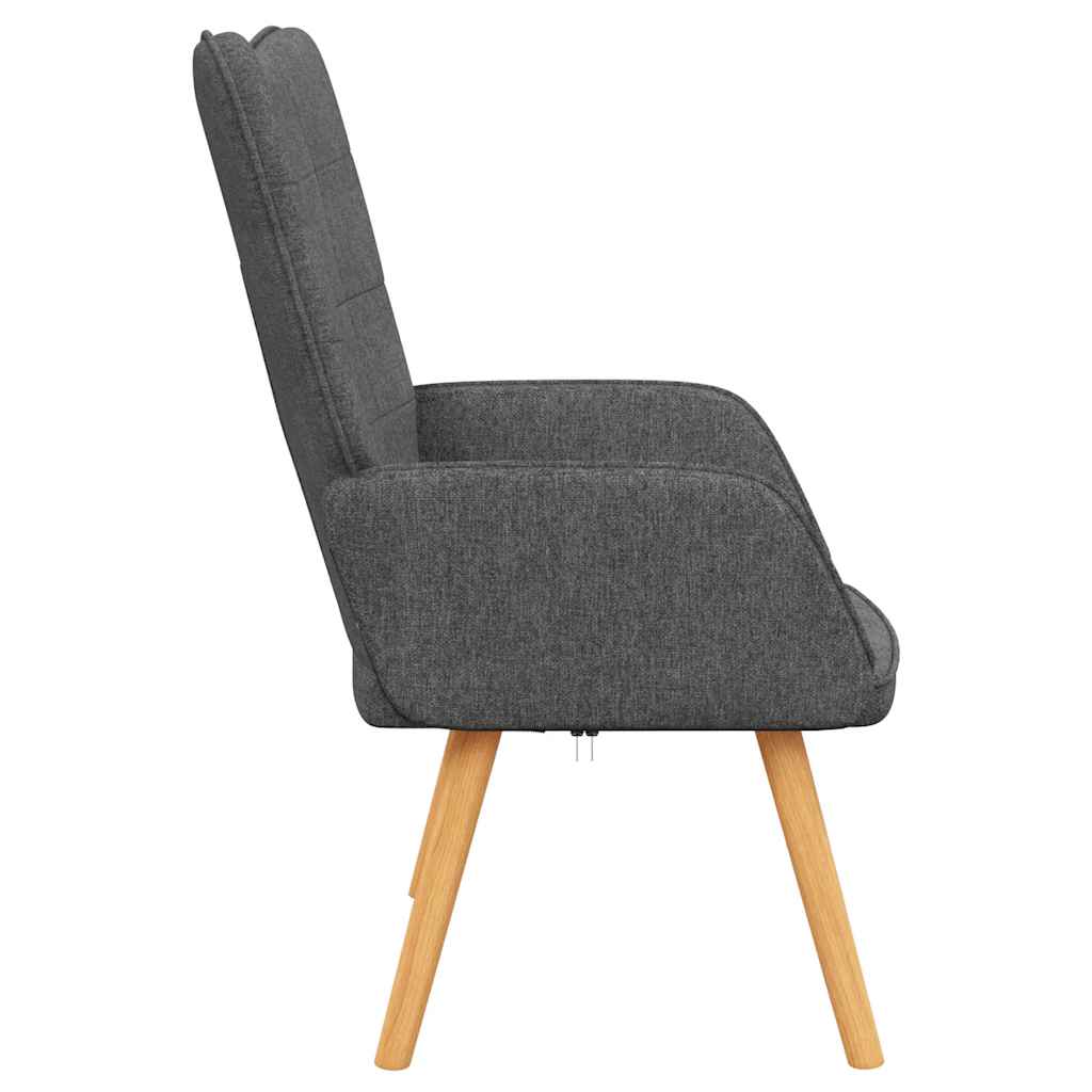 Relaxsessel Dunkelgrau Stoff