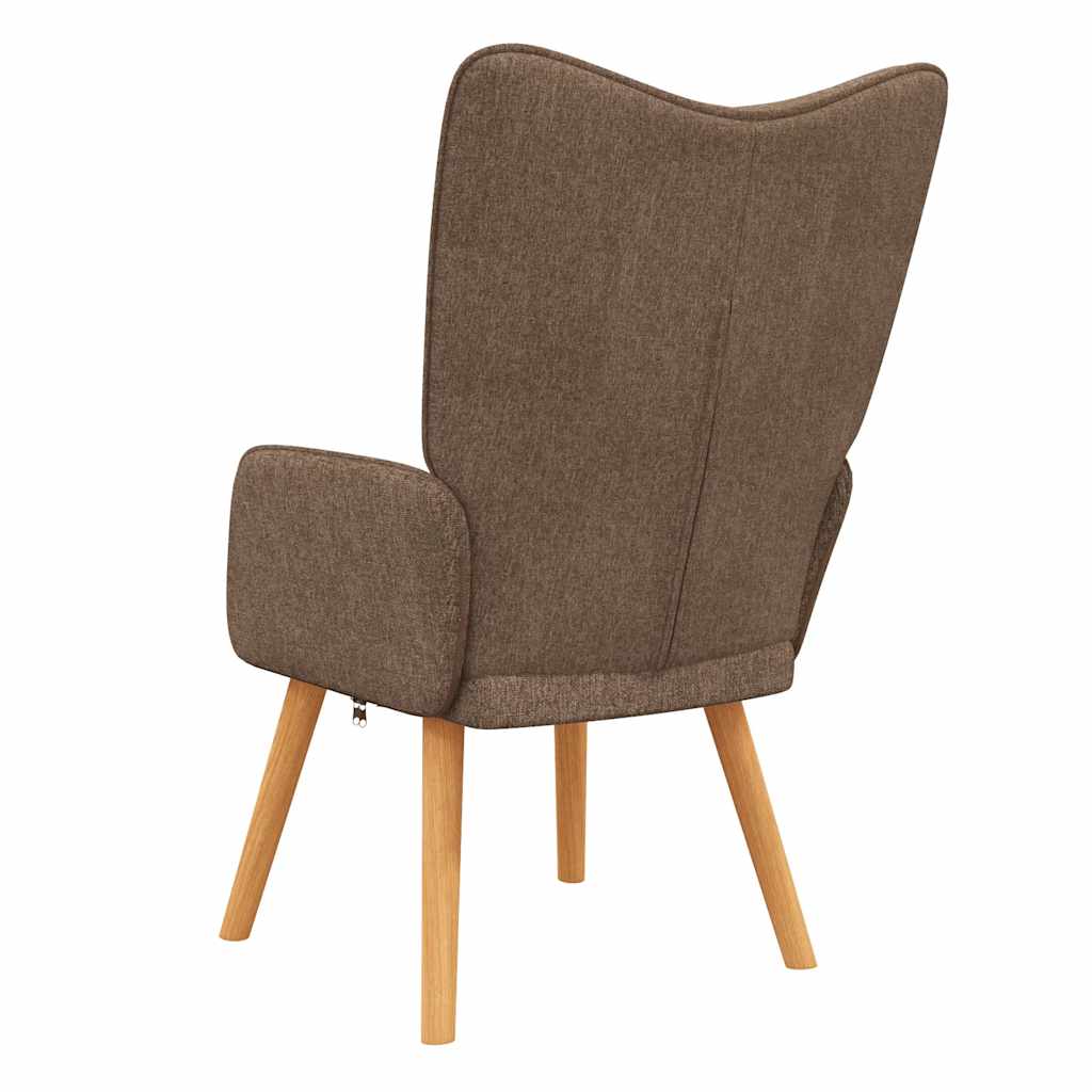 Relaxsessel Braun Stoff