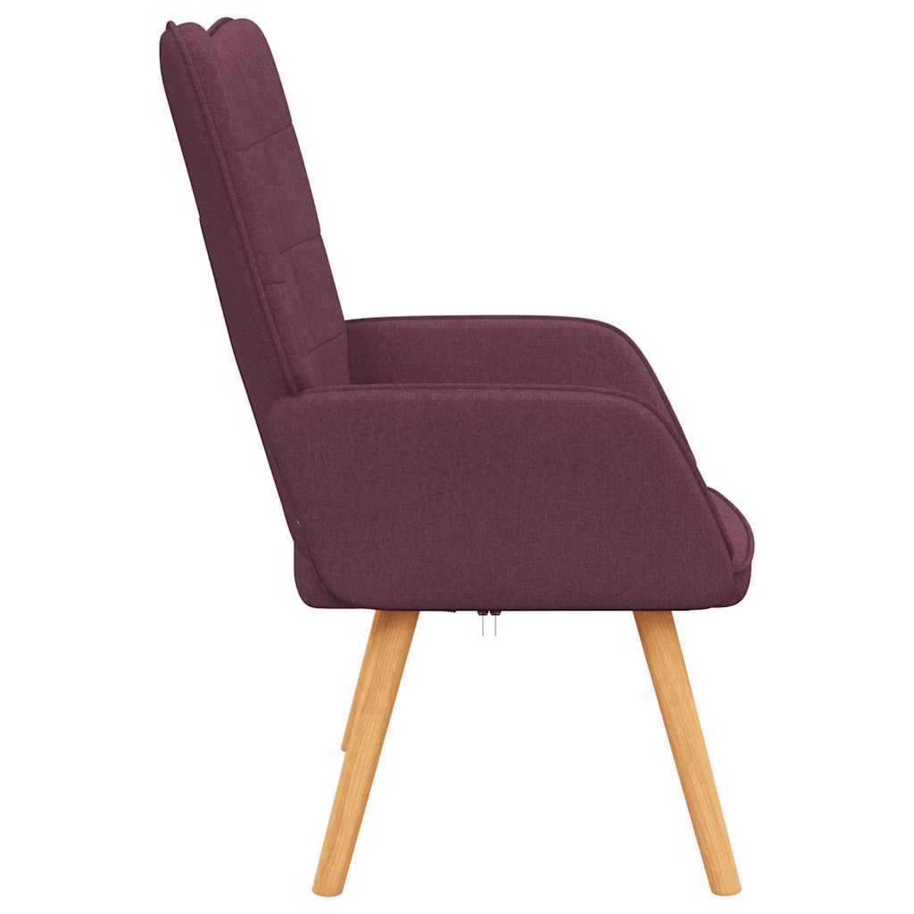 Relaxsessel Lila Stoff