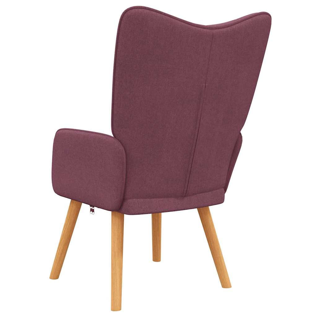 Relaxsessel Lila Stoff