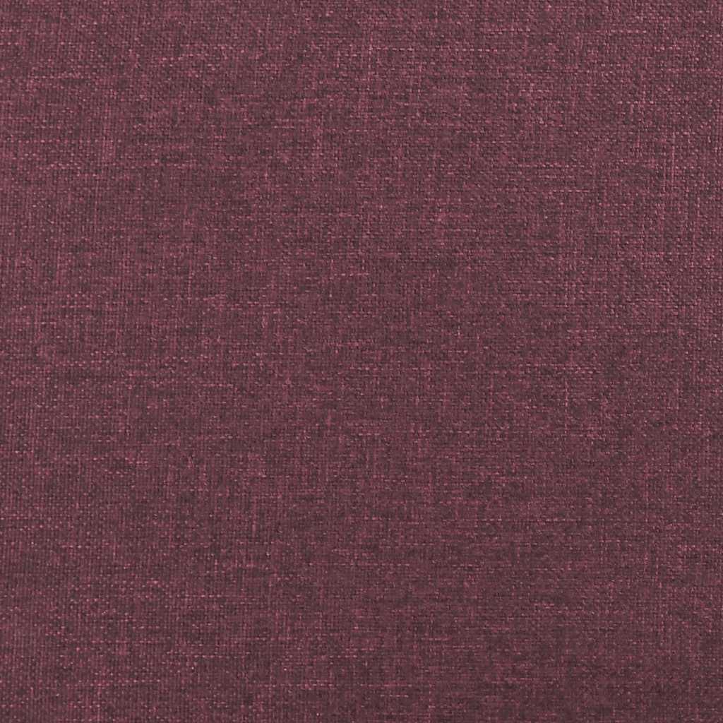 Relaxsessel mit Hocker Lila Stoff