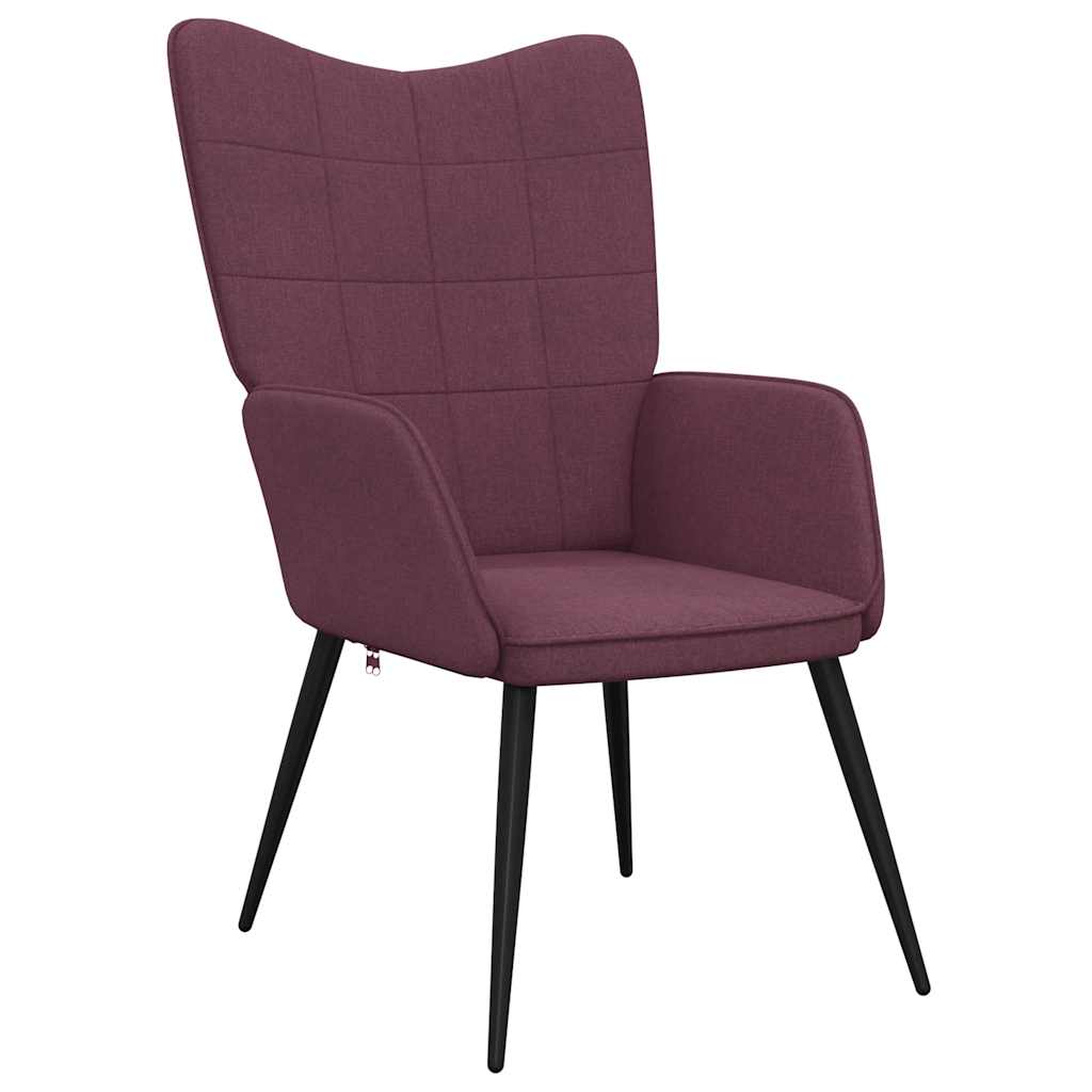 Relaxsessel Lila Stoff