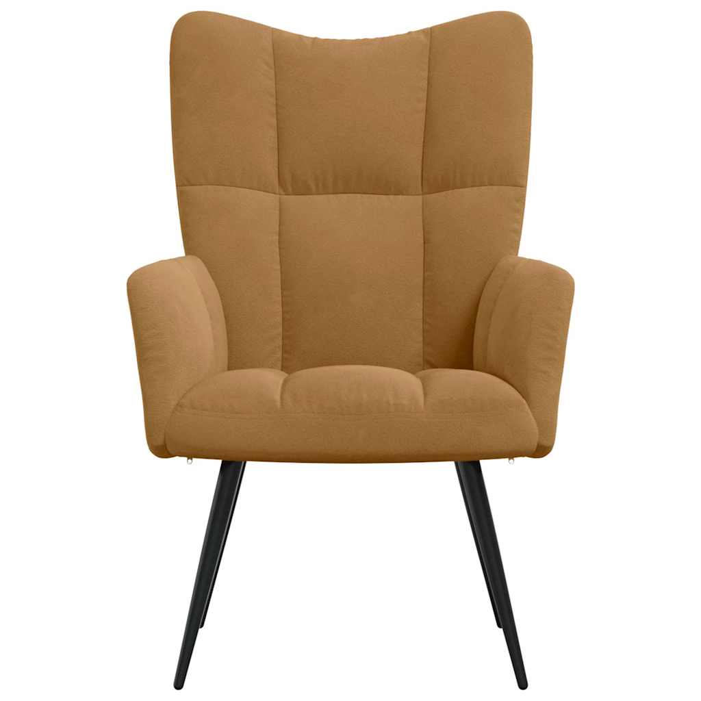 Relaxsessel Braun Samt