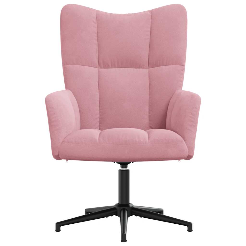 Relaxsessel Rosa Samt
