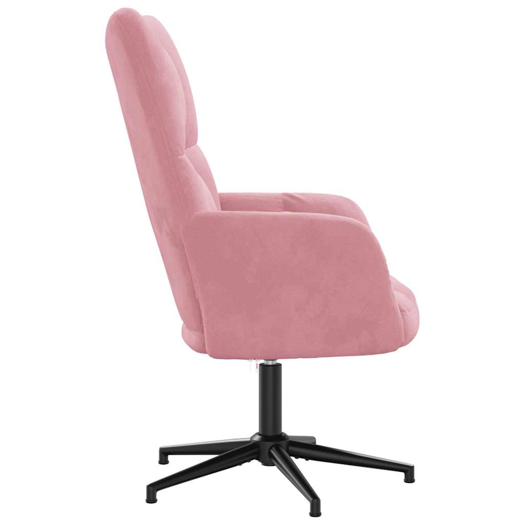 Relaxsessel Rosa Samt