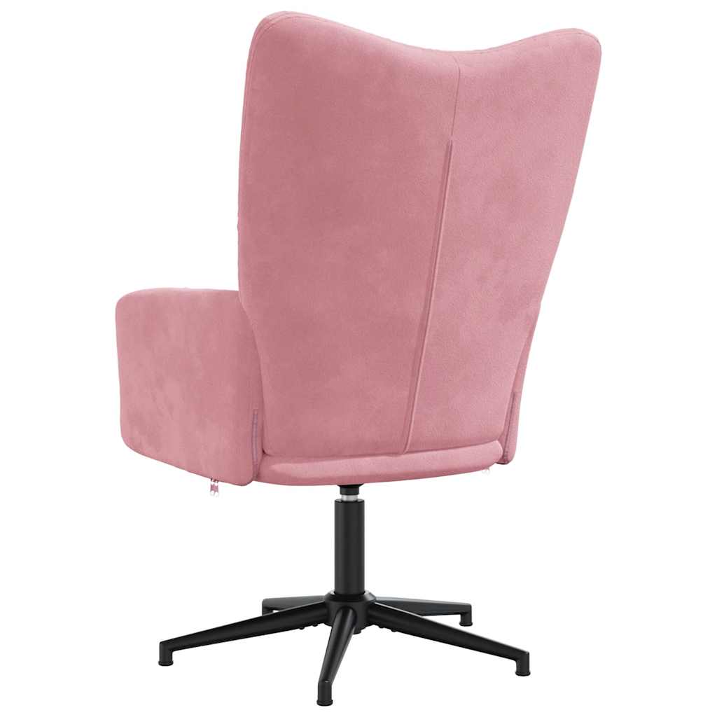 Relaxsessel Rosa Samt