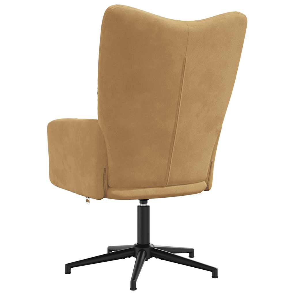 Relaxsessel Braun Samt