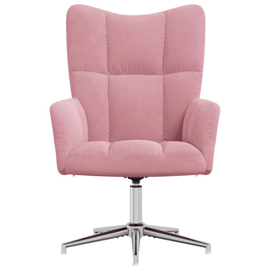 Relaxsessel Rosa Samt
