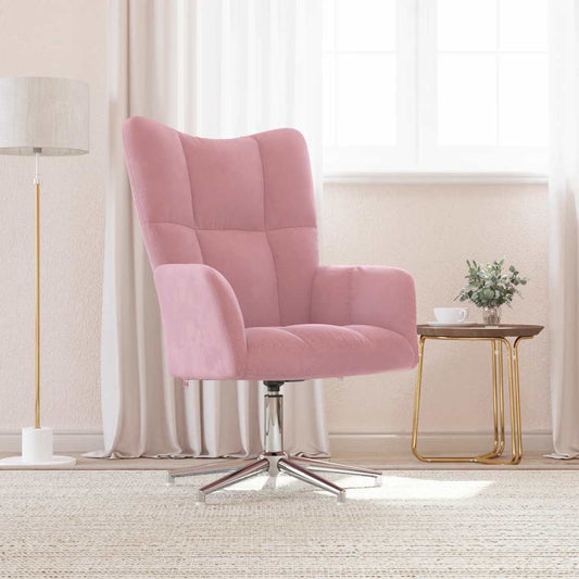 Relaxsessel Rosa Samt