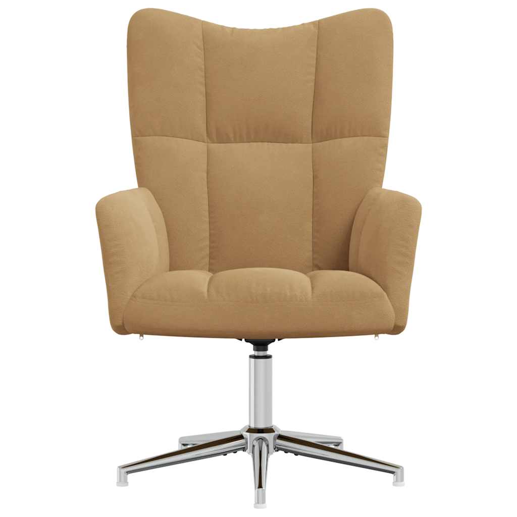 Relaxsessel Braun Samt