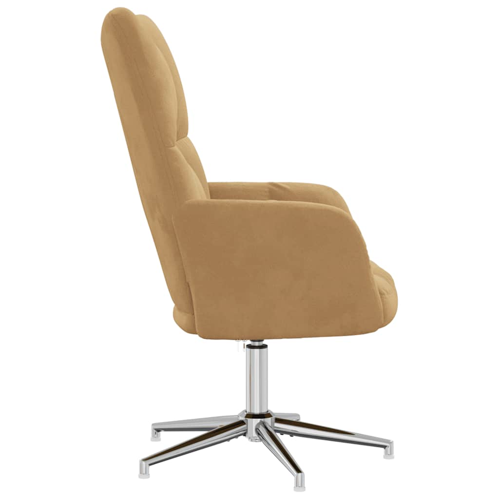 Relaxsessel Braun Samt