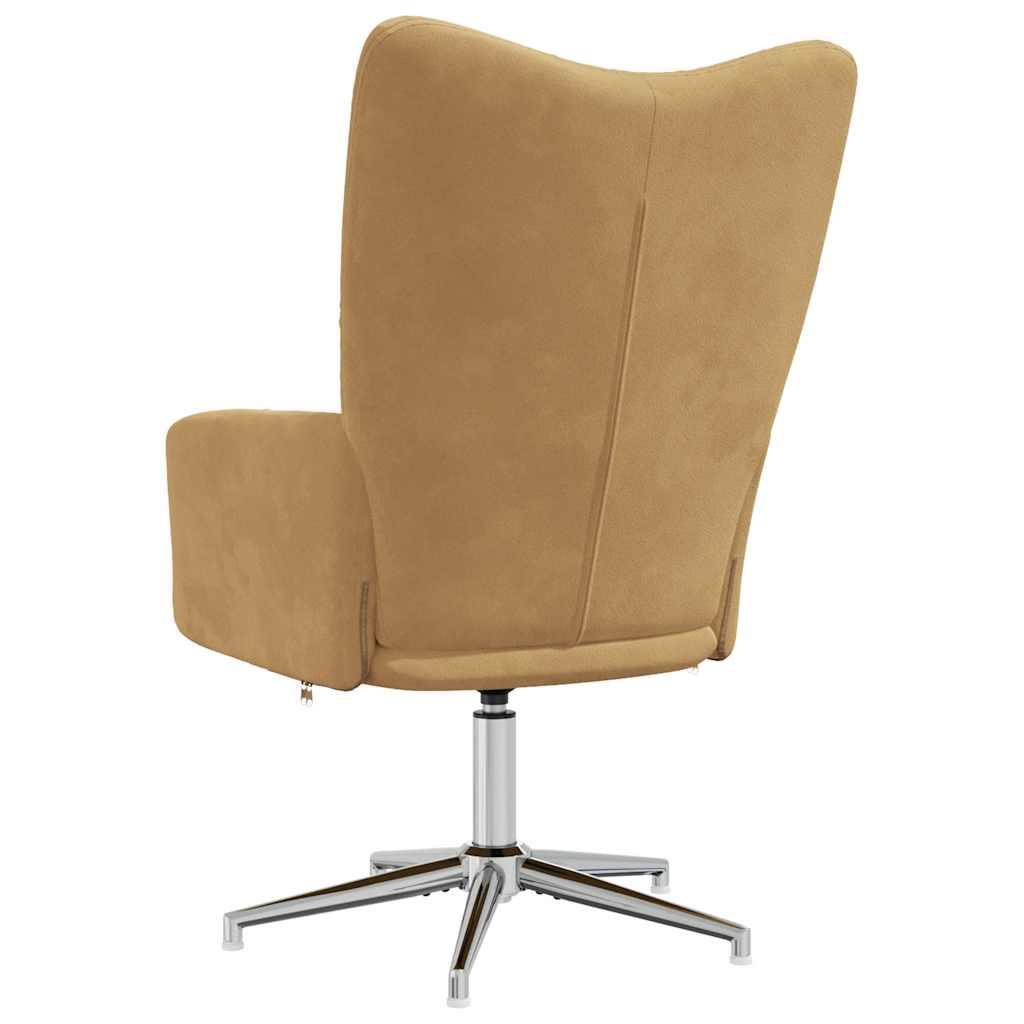 Relaxsessel Braun Samt