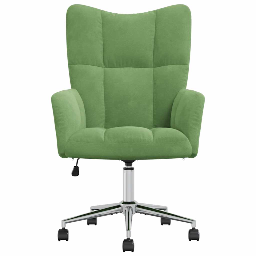 Relaxsessel Hellgrün Samt