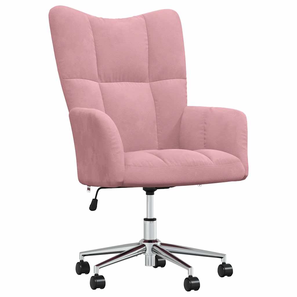 Relaxsessel Rosa Samt
