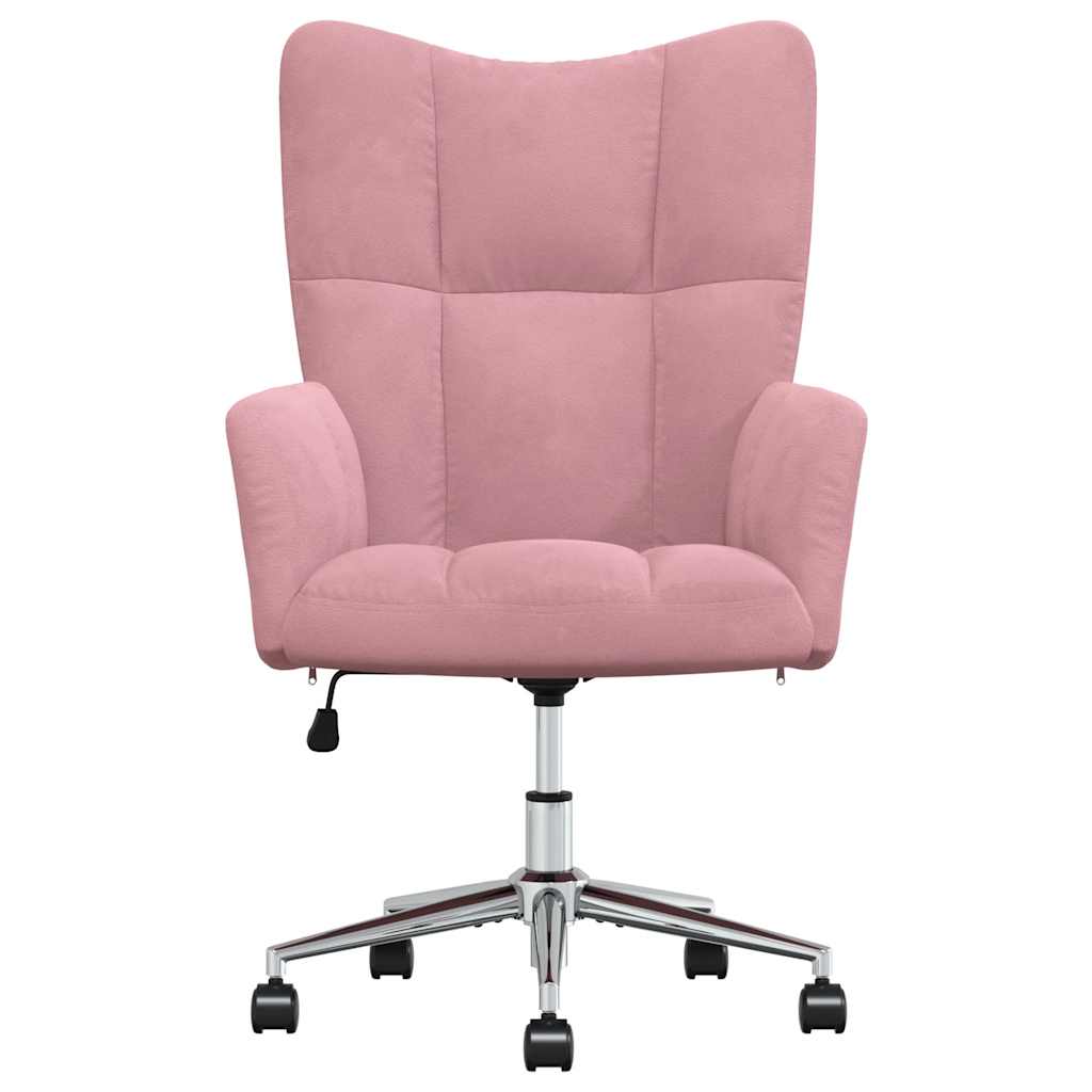 Relaxsessel Rosa Samt