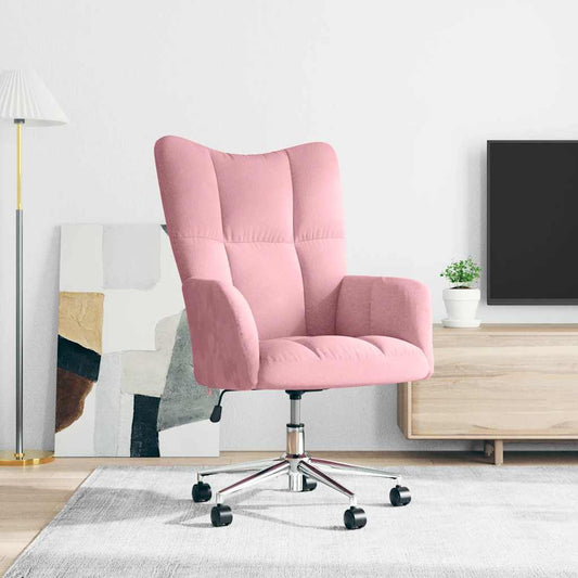 Relaxsessel Rosa Samt