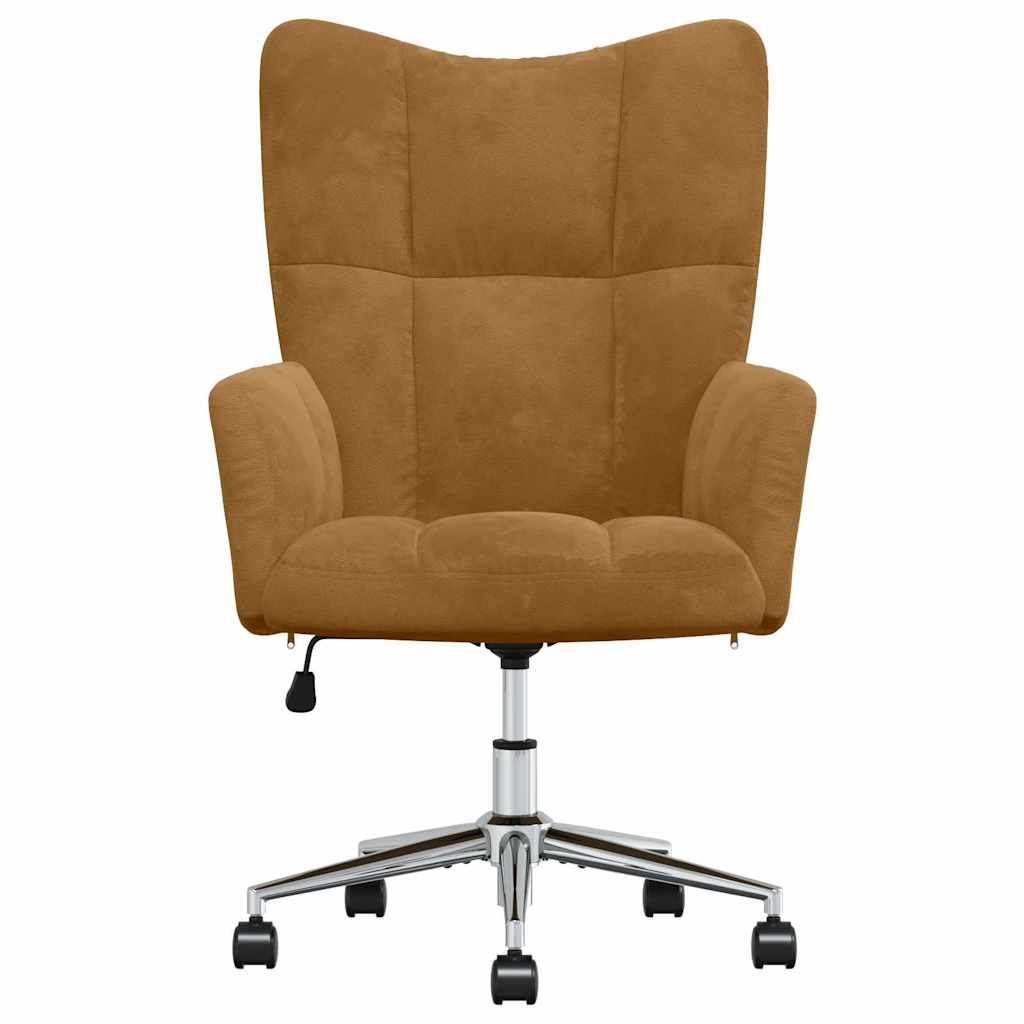 Relaxsessel Braun Samt