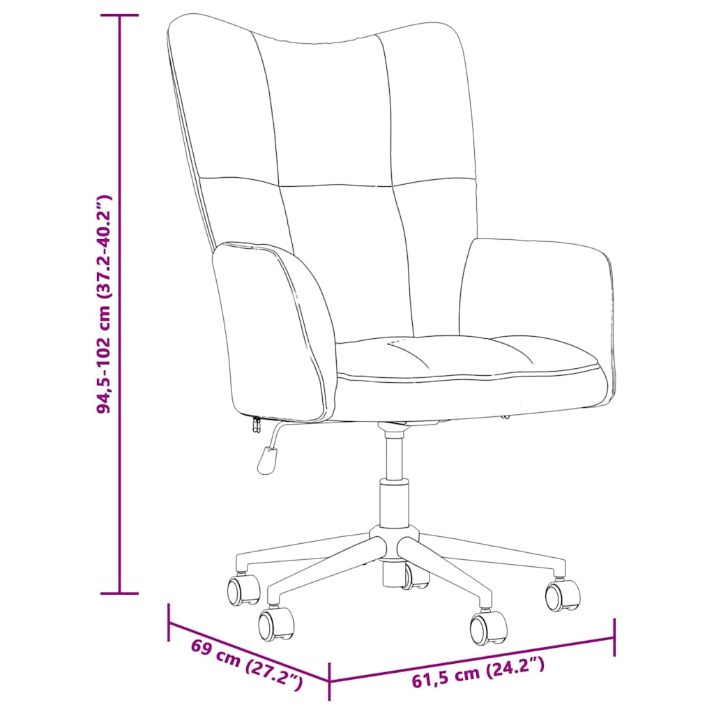 Relaxsessel Braun Samt