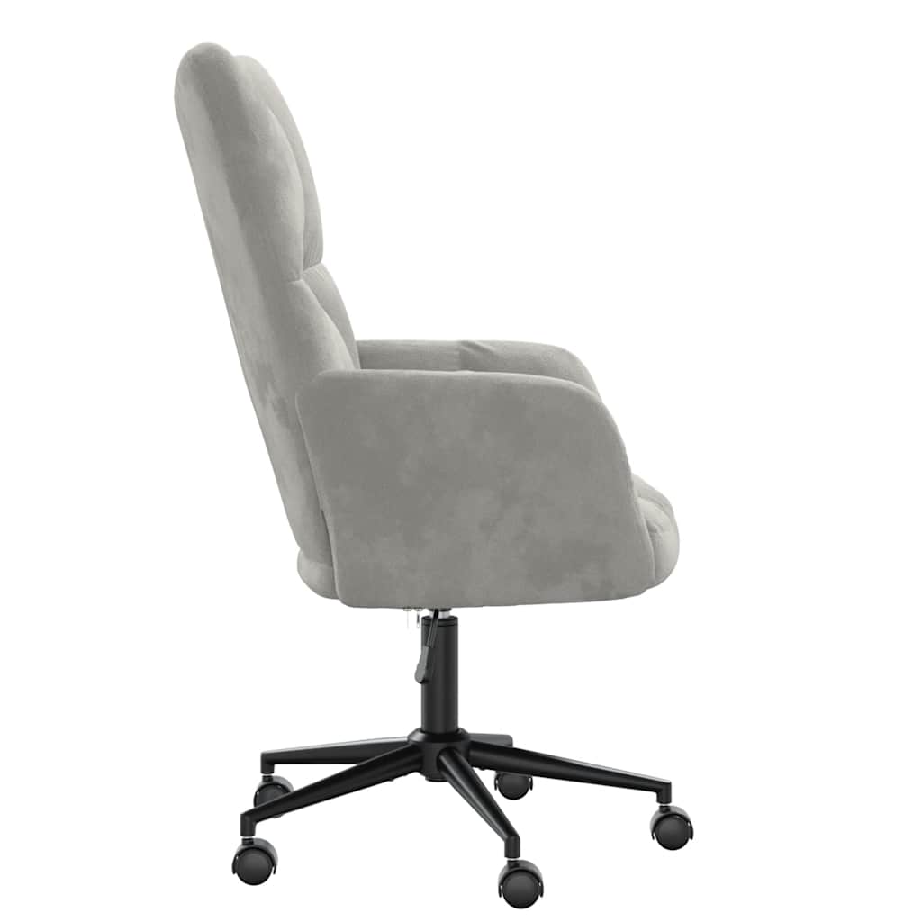 Relaxsessel Hellgrau Samt