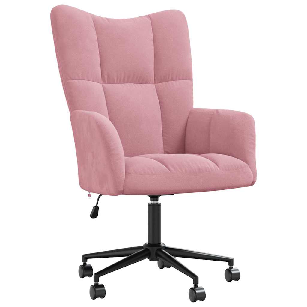 Relaxsessel Rosa Samt