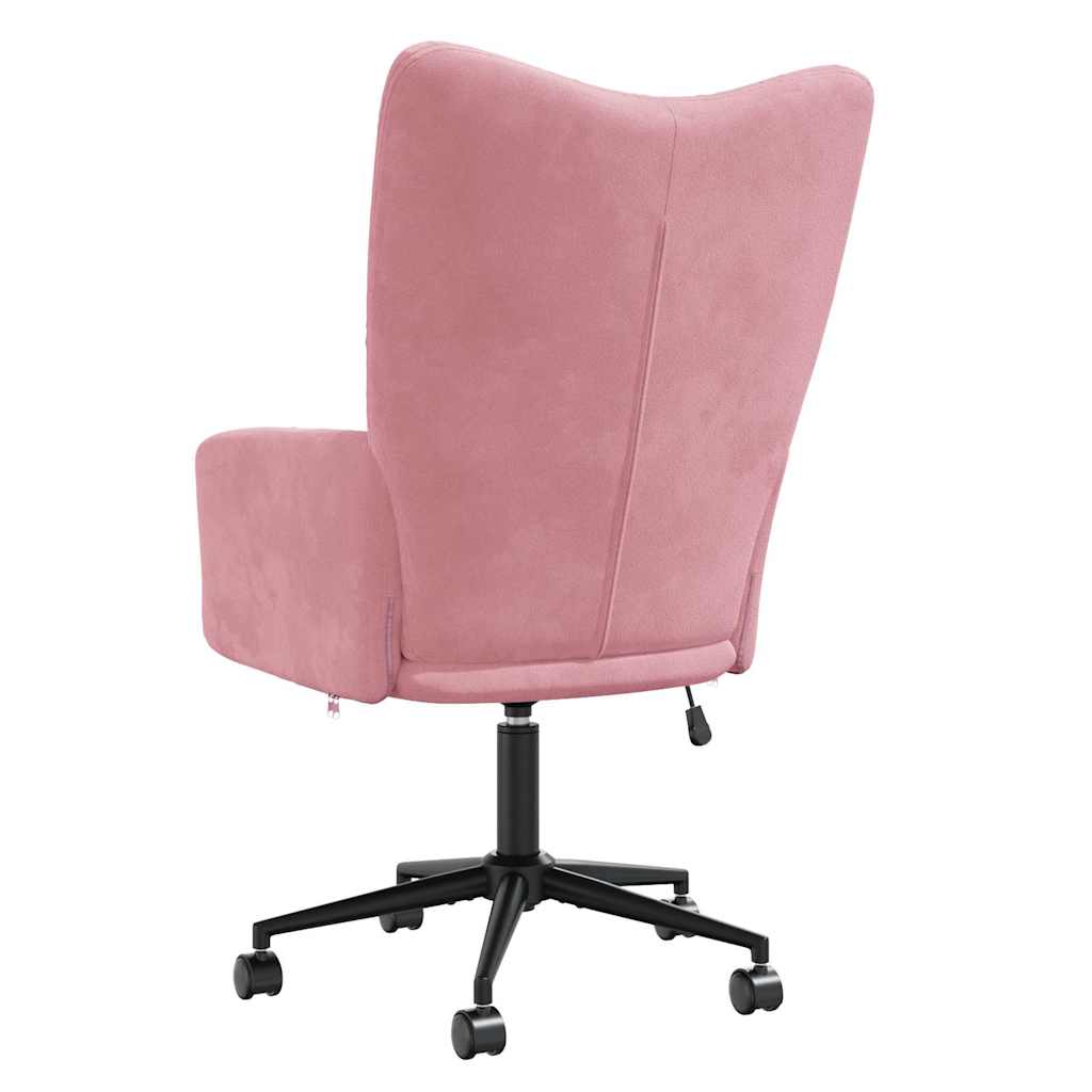 Relaxsessel Rosa Samt