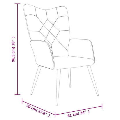Relaxsessel Patchwork Stoff