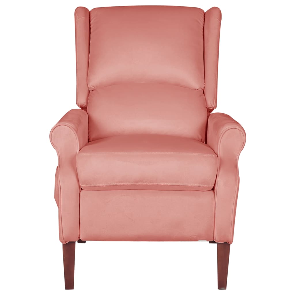 Relaxsessel Rosa Samt