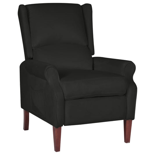 Relaxsessel Schwarz Samt