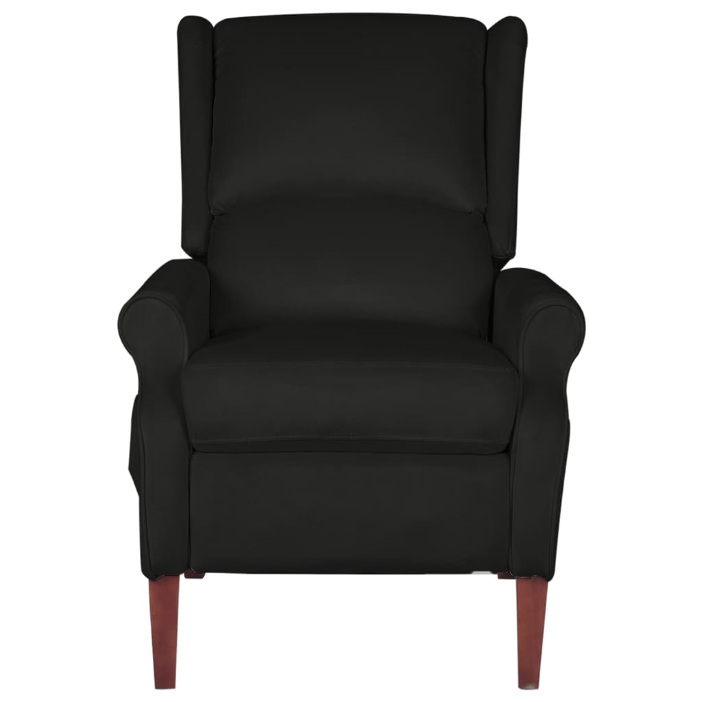 Relaxsessel Schwarz Samt