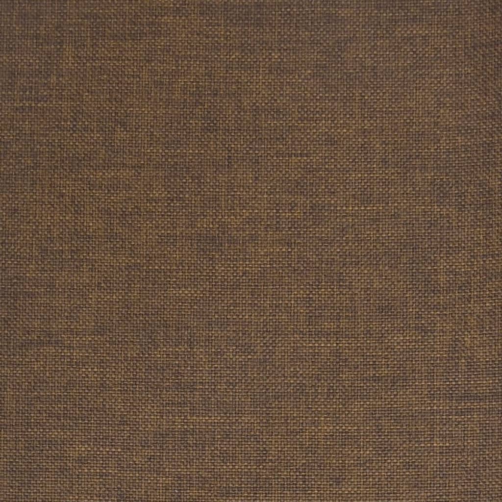 Relaxsessel Verstellbar Braun Stoff