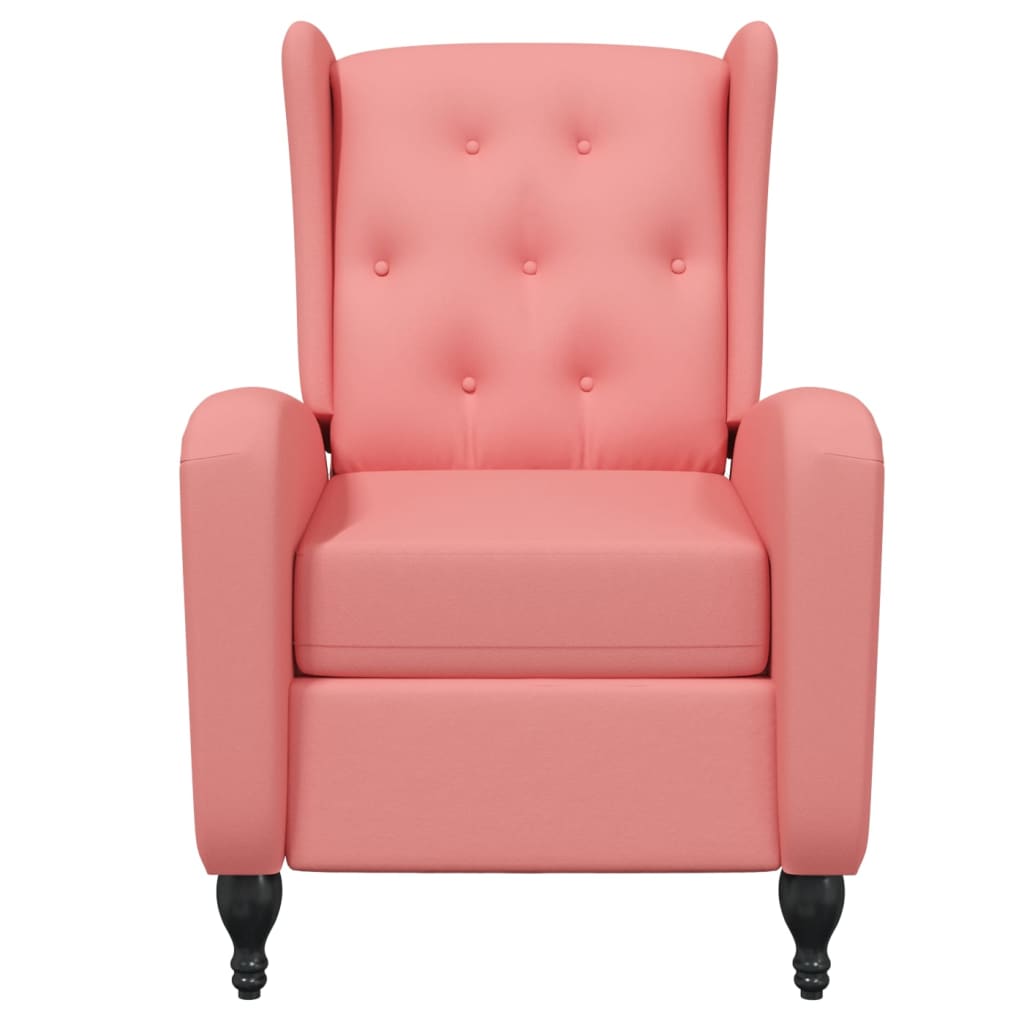 Relaxsessel Rosa Samt