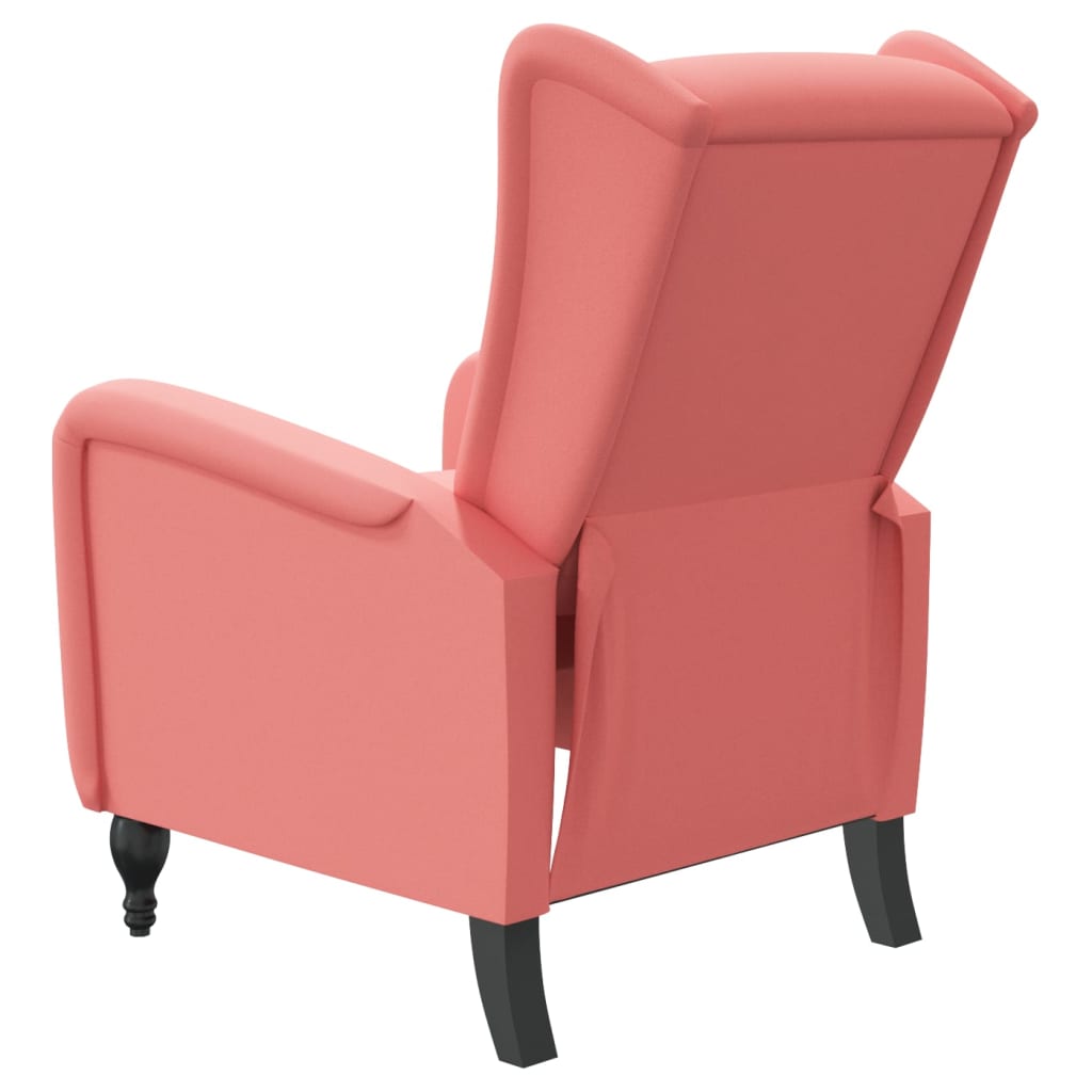 Relaxsessel Rosa Samt