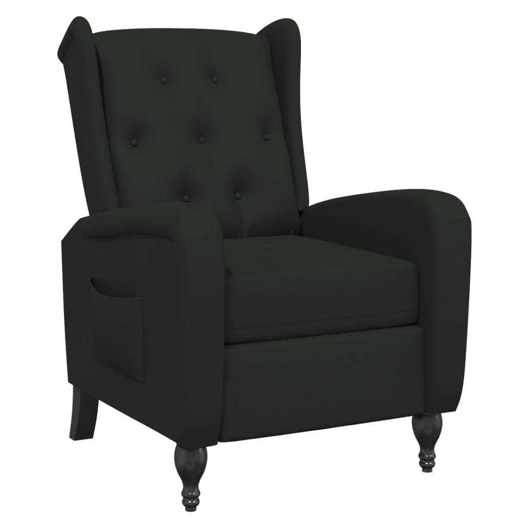 Relaxsessel Schwarz Samt