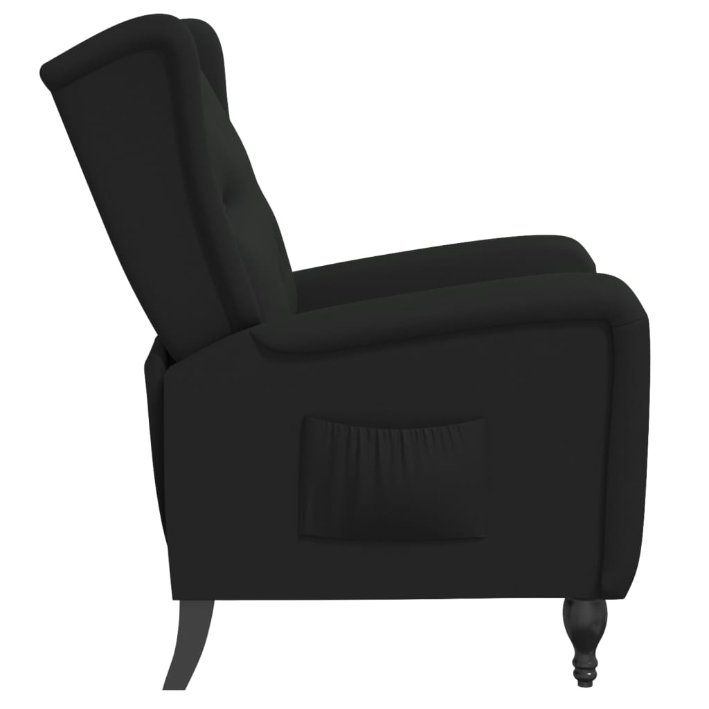 Relaxsessel Schwarz Samt