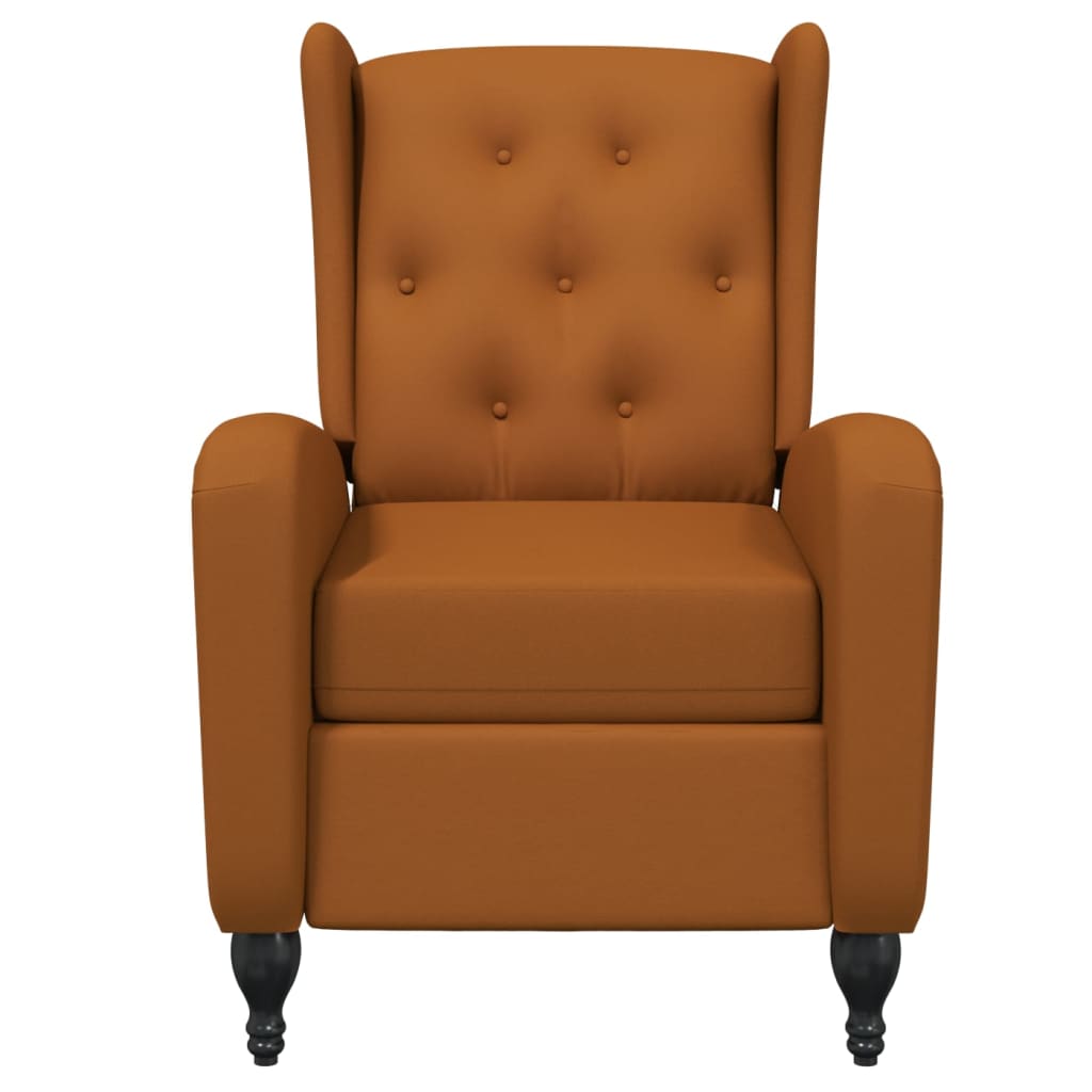 Relaxsessel Braun Samt