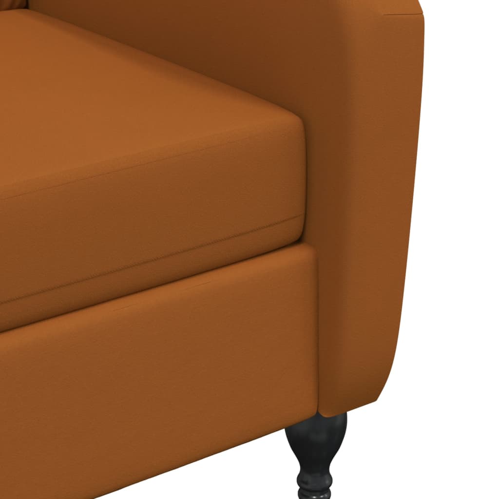 Relaxsessel Braun Samt