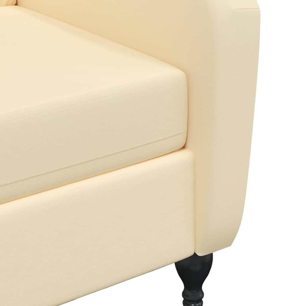 Relaxsessel Creme Samt