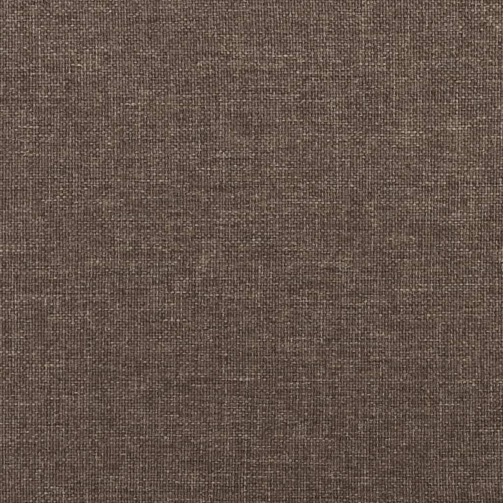 Sessel mit Beinen aus Massivem Kautschukholz Taupe Stoff