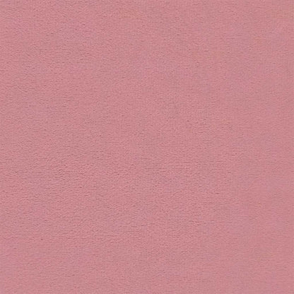 Hocker mit Holzbeinen Rosa Samt