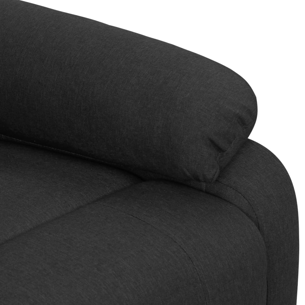 Aufstehsessel Schwarz Stoff