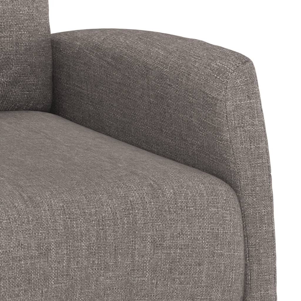 Aufstehsessel Taupe Stoff