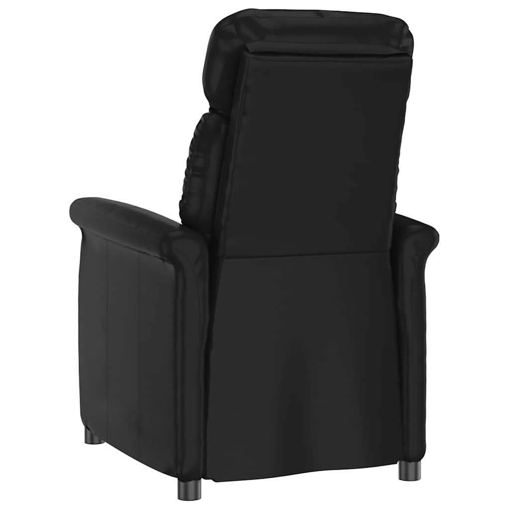 Relaxsessel Schwarz Kunstleder